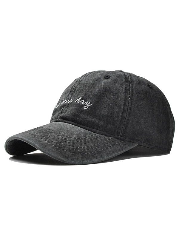

Embroidery Adjustable Baseball Cap, Black