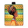 Couverture de Pique-Nique Imperméable à Imprimé Femme Africaine - multicolor 148*122CM