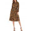 Robe Chemise Léopard Ceinturée - Léopard XL