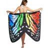 Enveloppez le sarong de papillon de Multi-way Cover Up - multicolor S