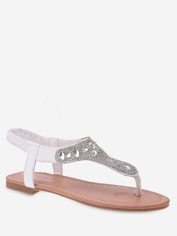 diamond thong sandals