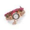 Star Wrap - Montre à bracelet décoré - Rouge Rose 