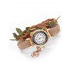 Star Wrap - Montre à bracelet décoré - Brun 