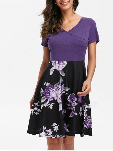Purple Old Fashioned Dress