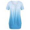 T-shirt Tunique Ombré de Grande Taille - multicolor 3X