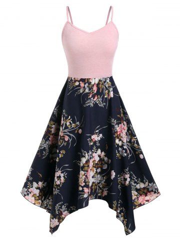 Semi-Formal Handkerchief Hem Dress