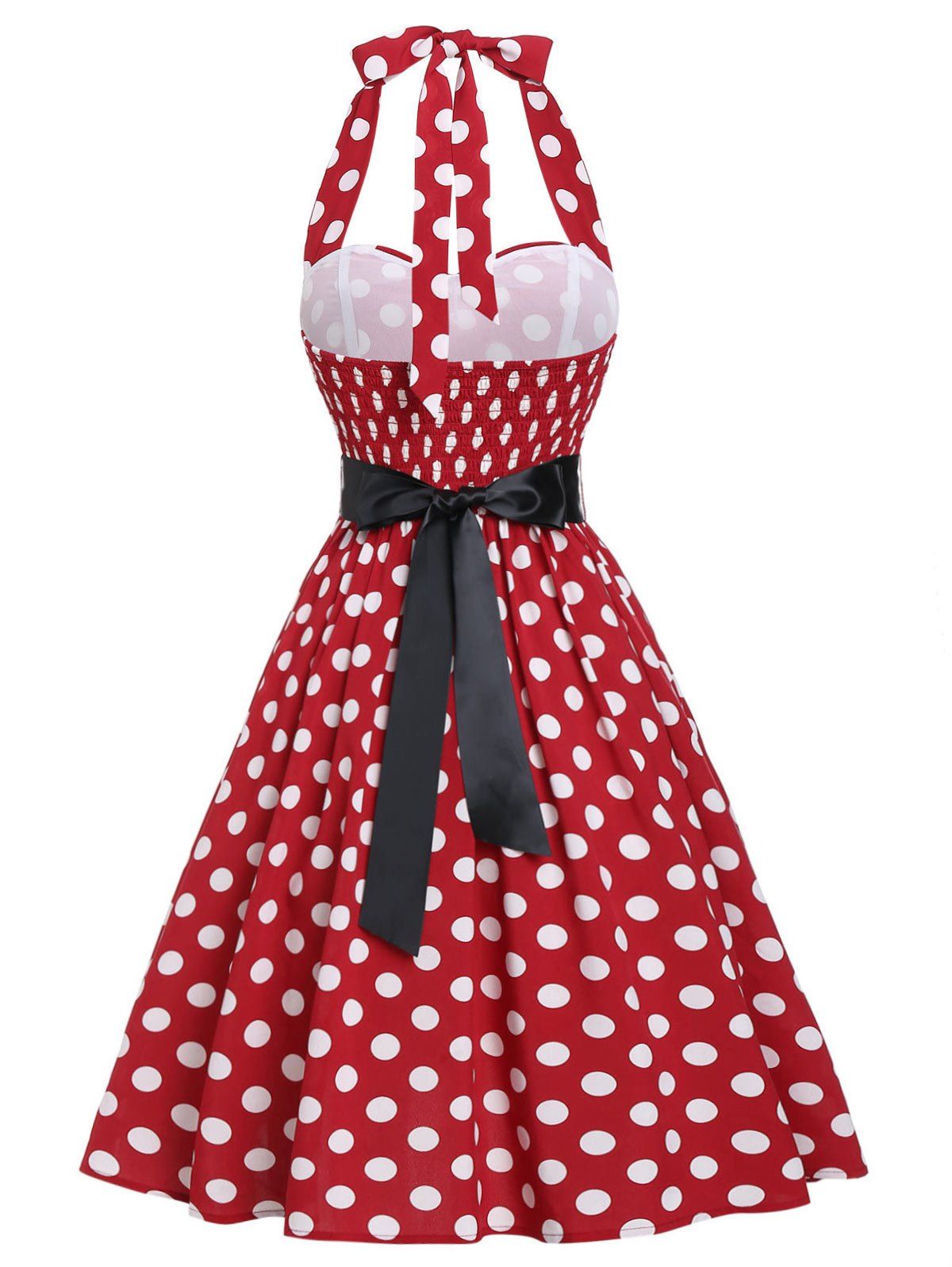 DressLily.com: Photo Gallery - Halter Polka Dot Vintage Dress