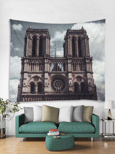 Wall Decor Nursery Decor Wall Decor Notre Dame De Paris Pattern