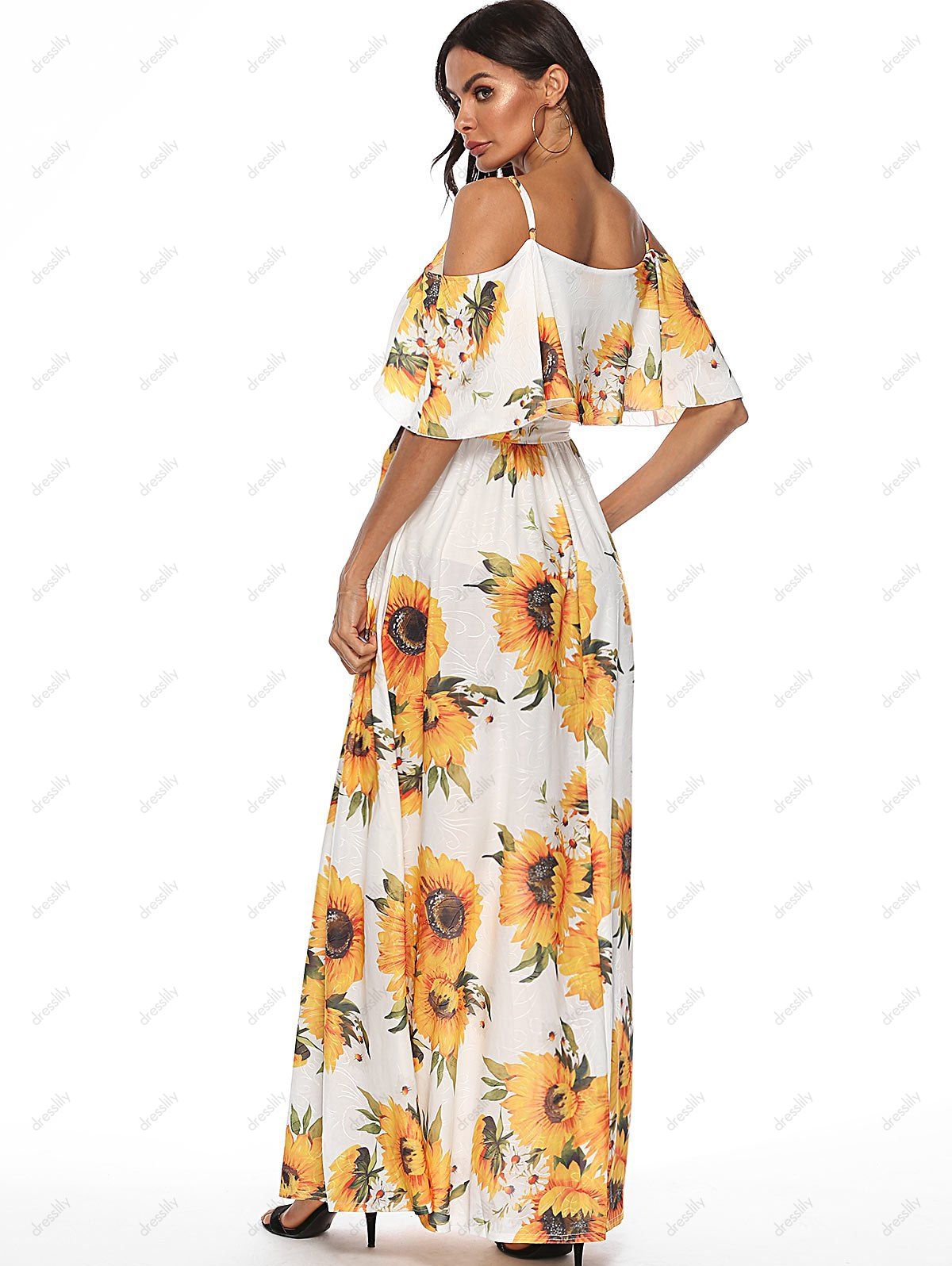 torrid sunflower maxi dress