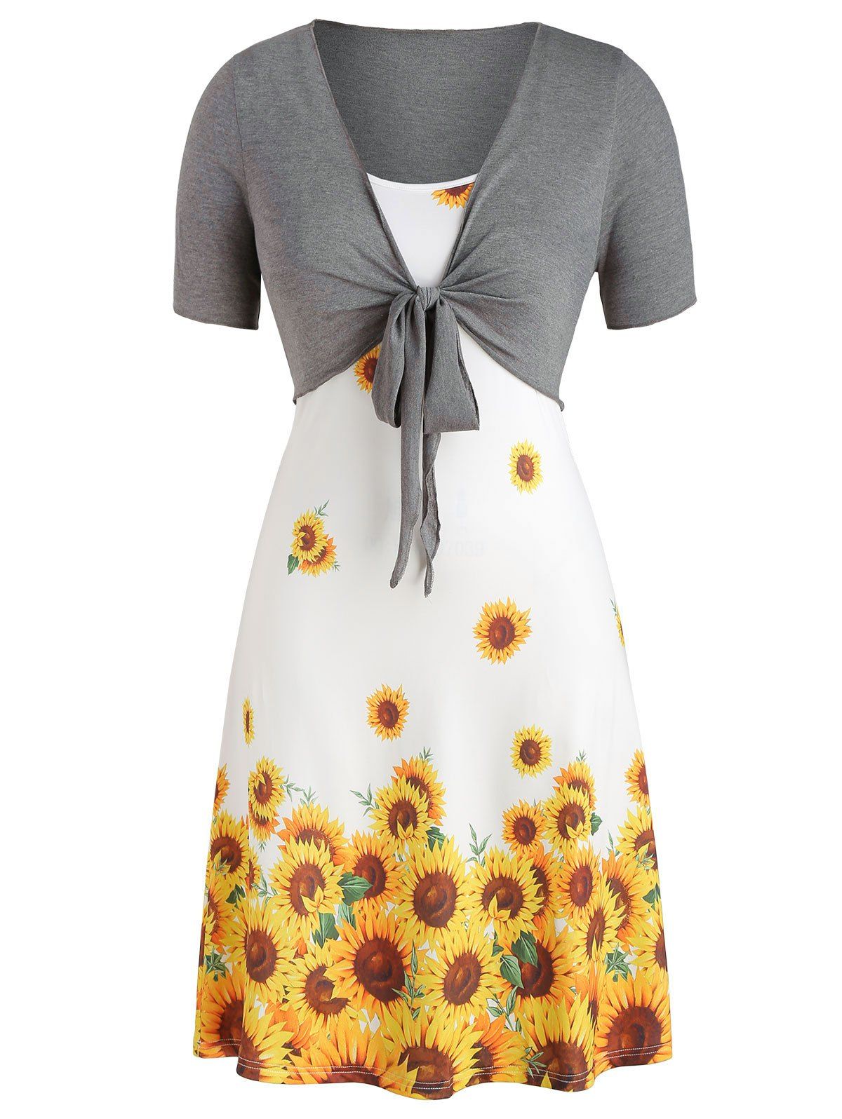 plus size sunflower clothes