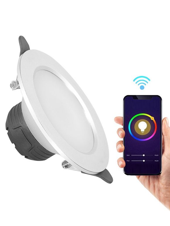 Lampe Intelligent LED WIFI RGB AC85-265V 7W - Blanc 