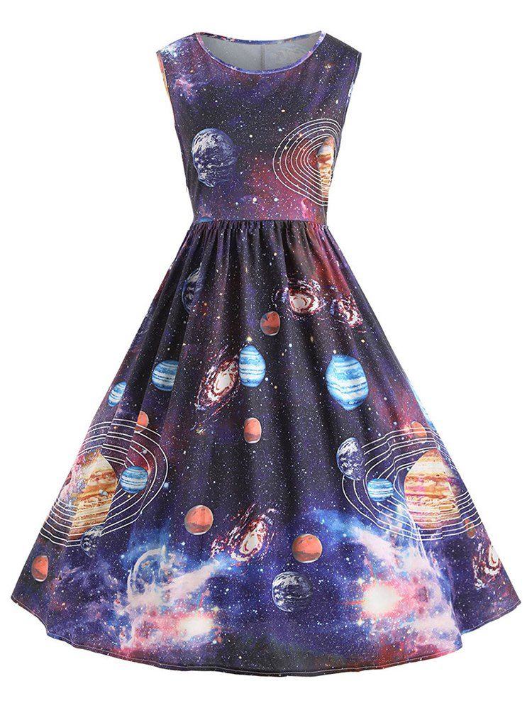 cool planet party dresses