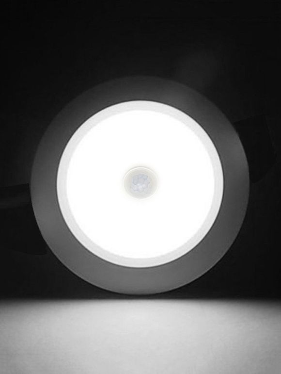 Lampe Lumineuse Panneau à Détecteur de Corps 6W 450LM - Blanc Froid 18W