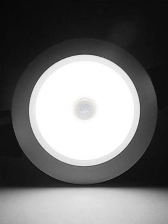 Lampe de Plafond LED en Forme Ronde à Induction du Corps Humain5W - Blanc Froid 
