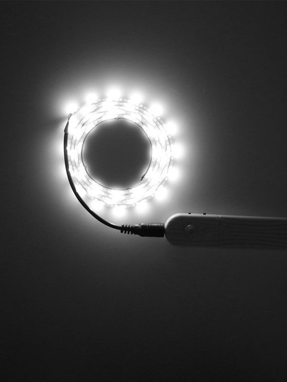 Bande LED d'induction du corps humain, 1 mètre - Blanc 6000-6500K