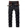 Jeans style loisirs de décoration de poche - Noir 38