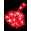Lampe LED en Forme de Fleur 5 Mètres - Rouge 