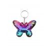 Porte-clés Pendante en Forme de Papillon à Paillettes - multicolor A 