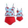 Maillot de bain floral à taille forte et taille haute - Céleste KID 6T