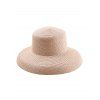 Chapeau Vintage Simple en Couleur Unie en Coton - Rose 