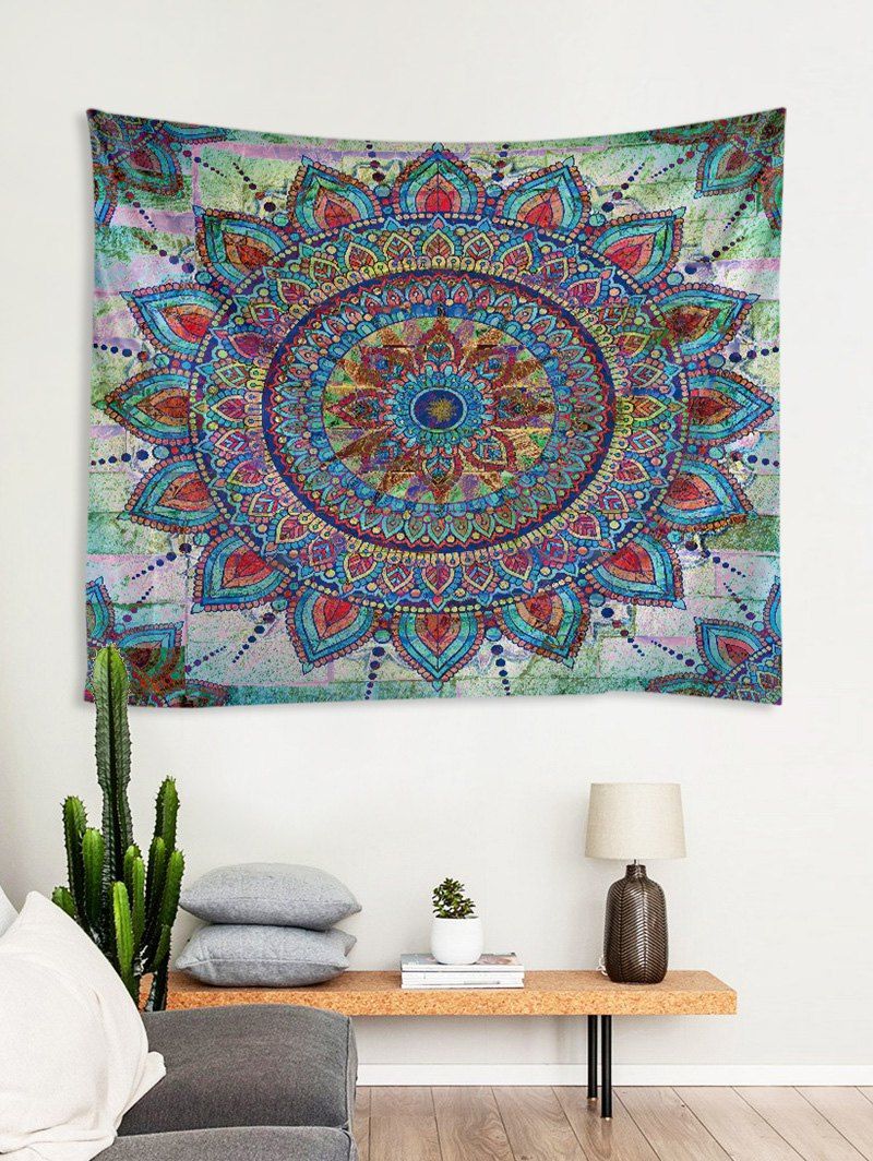 DressLily.com: Photo Gallery - Bohemian Flower Print Tapestry Wall ...