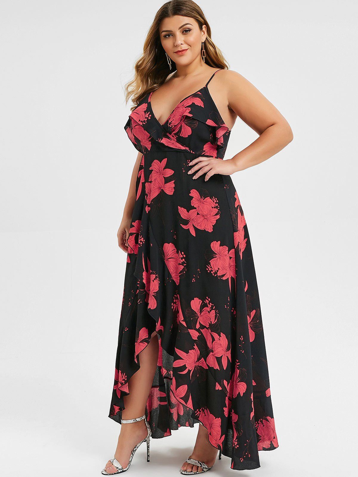 cami split maxi dress