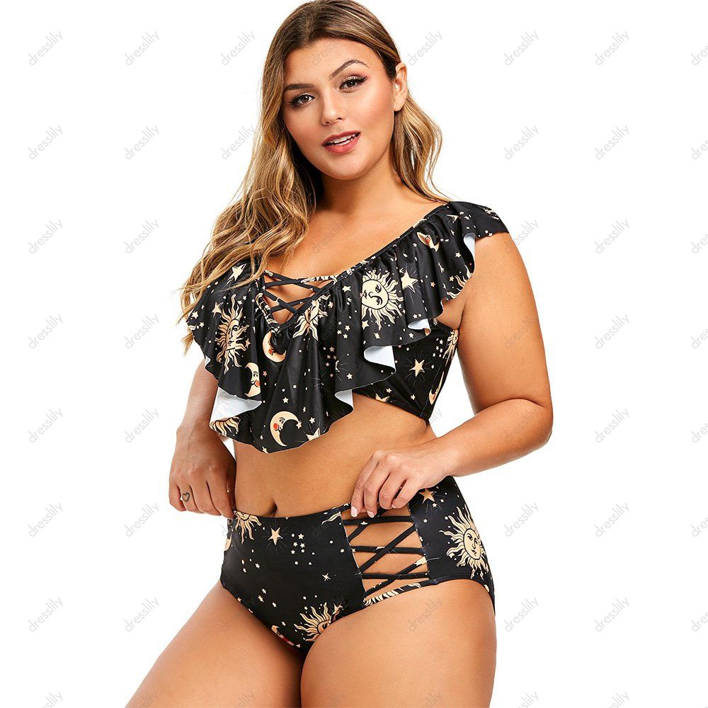 galaxy plus size swimdress