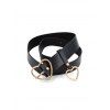 Heart Shape Decoration Waist Belt - GOLD 