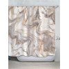 Rideau de Douche Imperméable Marbre Abstrait Imprimé pour Salle de Bain - multicolor A W71 X L79 INCH