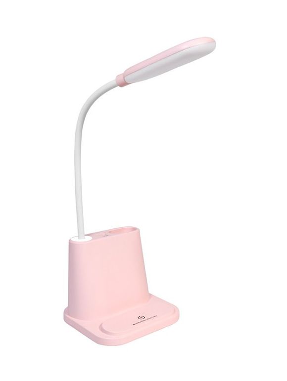 Lampe de Lecture LED avec Porte-Clef USB - Rose 