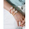 Ensemblede Bracelet Perle Coquille Colorée 3 Pièces - multicolor A 