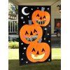 Fête de Halloween Motif de citrouille à suspendre Jeu Feutrine avec 3 sacs de haricots Pcs pour enfants - multicolor A 