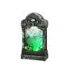 Motif de pierre tombale de décoration de halloween LED - Vert Pomme 