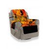 Housse de canapé design citrouille Halloween sorcière fantôme - multicolor SINGLE SEAT