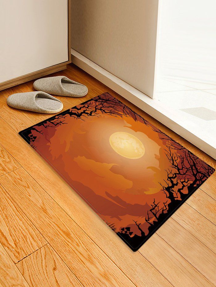 

Halloween Pattern Decor Rug, Chocolate