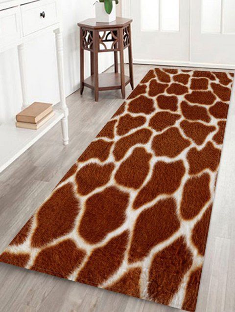 36 Off 2019 Leopard Printed Floor Rug In Multicolor A Dresslily