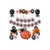 Ensemble de Ballons Décoratifs Motif Lettres et Animaux pour Halloween - multicolor A 