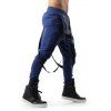 Pantalon de Jogging Boucle Ajustable - Bleu L
