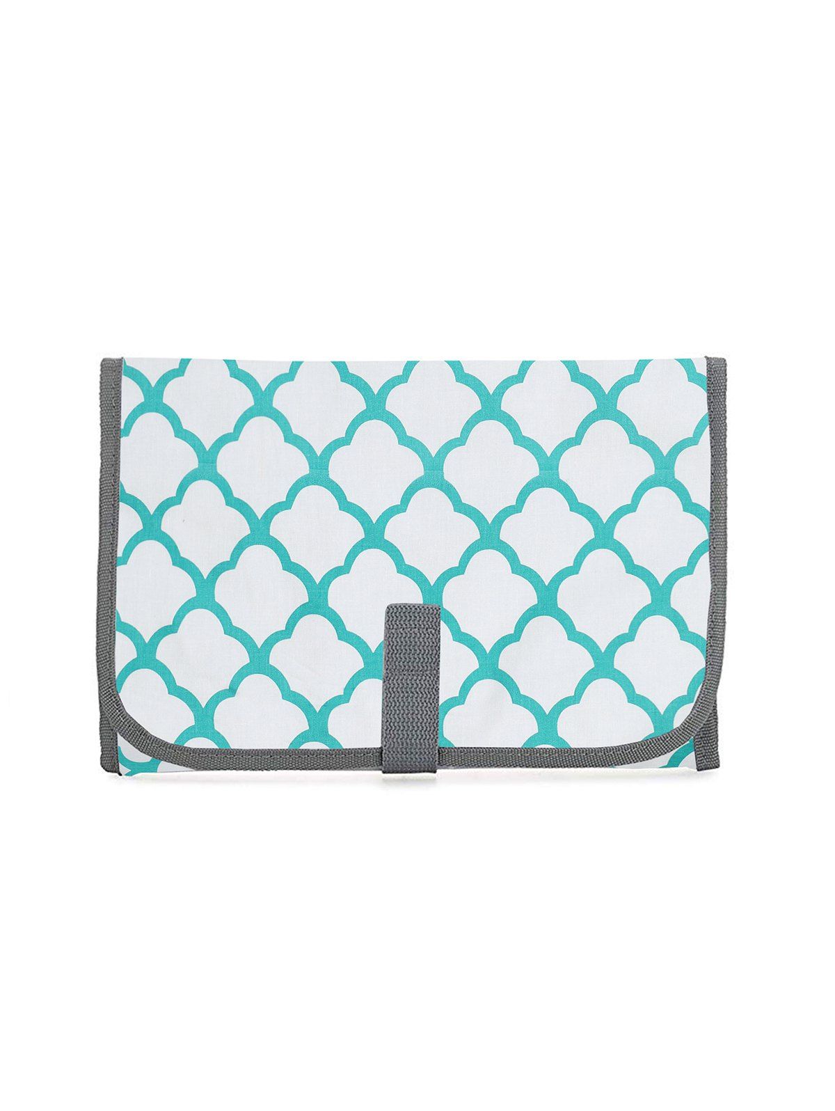 

Patterned Portable Travel Segregate Waterproof Baby Urine Mat, Macaw blue green