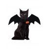 Halloween Pet Bat Wings Decor - multicolor A 