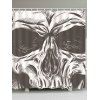 Rideau de Douche Imperméable d'Halloween Crâne Imprimée pour Salle de Bain - multicolor B 150*180CM