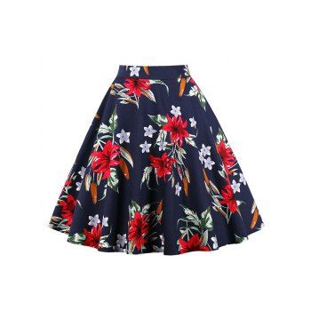 Plus Size Plaid High Low Overlap Grommet Buckle Skirt Plus Size Plaid High Low Overlap Grommet Buckle Skirt