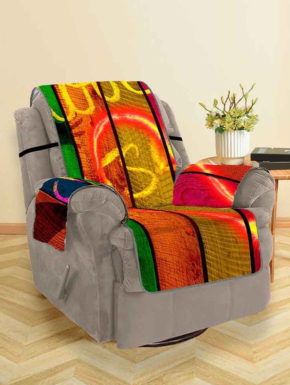 Housse de Canapé Cœur et Bois Design - multicolor SINGLE SEAT