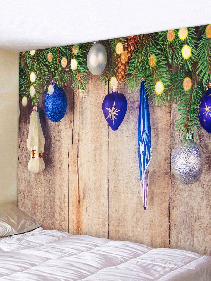 50 Off 2020 Christmas New Year Wooden Board Decoration Tapestry