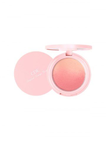 Facial Makeup Double Color Design Blusher