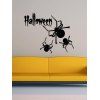 Autocollant Mural d'Halloween Araignée - Noir 57*36CM