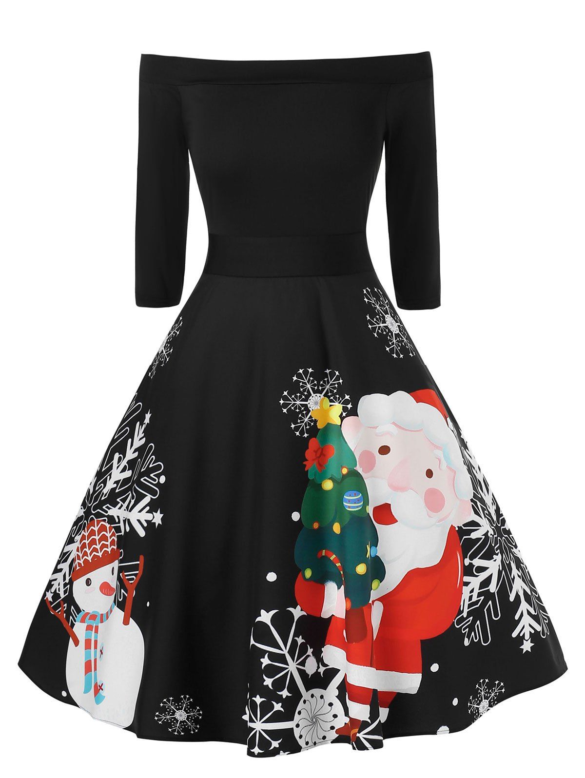 a line christmas dresses