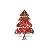Ensemble d'Autocollant Mural Motif de Père Noël - multicolor 40*60CM