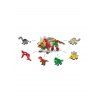 Blocs de Construction Dinosaure Pour les Enfants 6 en 1 - multicolor A 