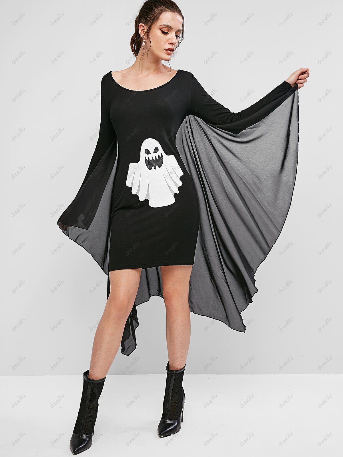 ghost dress black